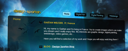 Design Spartan's portfolio