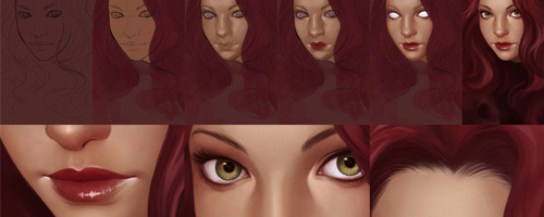 tutoriel digital painting