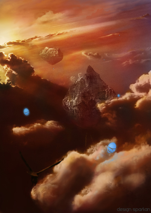 Tutoriel matte painting de Spartan