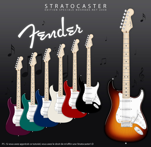 Tutoriel Fender Stratocaster