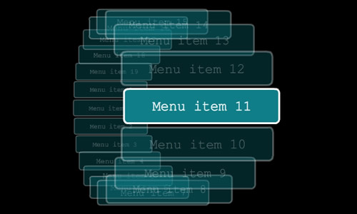 Tutoriel menu