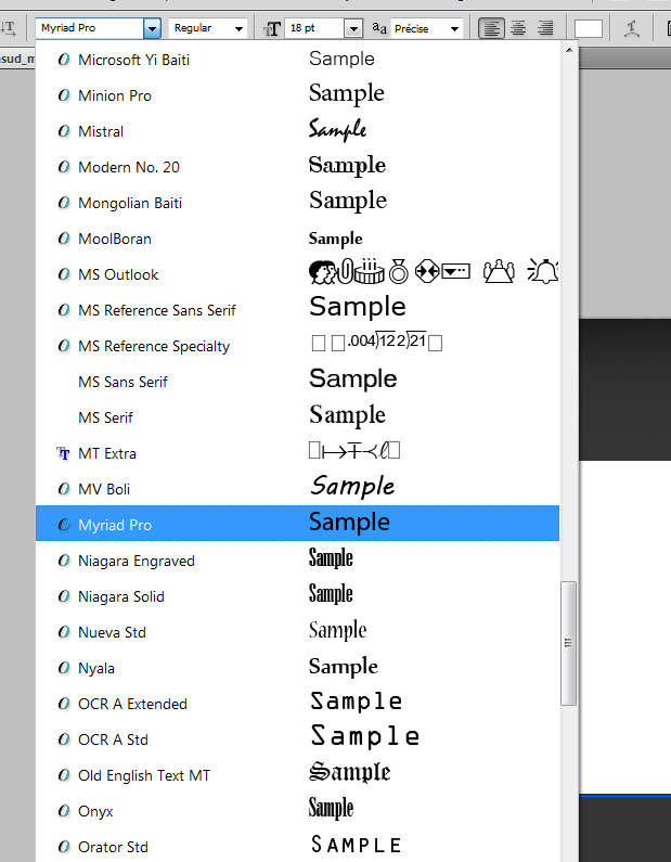 Typographies plus grandes dans Photoshop Typographies plus grandes dans Photoshop