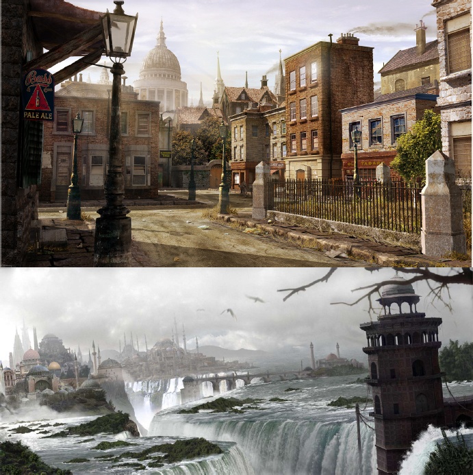 10 tutoriels pour le matte painting sur Photoshop Tutoriel matte painting
