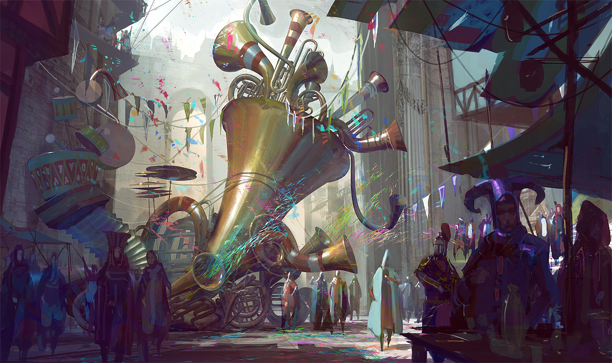 Présentation : concept artist Levi Hopkins Présentation : concept artist Levi Hopkins